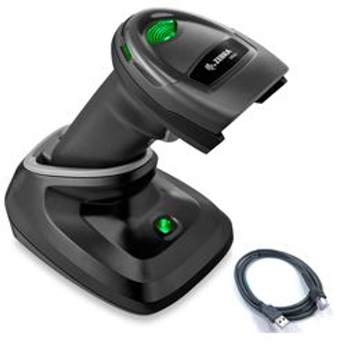 Zebra DS2278-SR Cordless Handheld Scanner with Presentation Cradle USB Kit [Clearance] | DS2278-SR7U2100PRW-C
