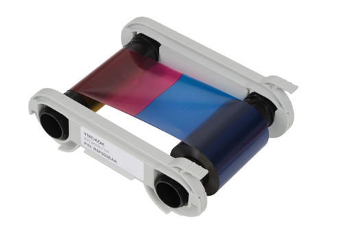 Evolis YMCKO-K Color Ribbon | For Primacy & Edikio Card Printers | R6F003AAA-ROLL