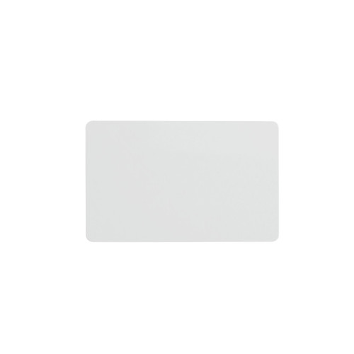 Zebra White Recycled PVC Blank Cards | 30 MIL | Case of 500 Cards | 104523-170-CASE