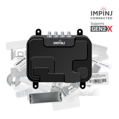Impinj R700 RAIN RFID Reader & M800 Sample Pack Bundle | Unlock Gen2X Capabilities | IPJ-R700-M800-BUNDLE