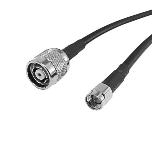 Vulcan RFID 20 ft Antenna Cable (195 Series, RP-TNC Male to SMA Male) | 195-RP-TNC-M-SMA-M-20 Vulcan RFID 20 ft Antenna Cable (195 Series, RP-TNC Male to SMA Male) | 195-RP-TNC-M-SMA-M-20