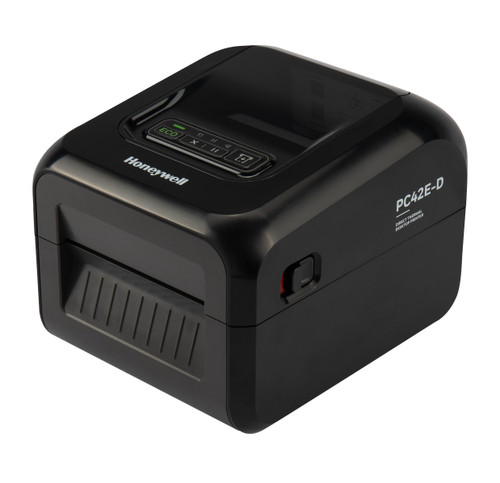 Honeywell PC42E-D Direct Thermal Desktop Barcode Label Printer | PC42EDB020201/PC42EDB020301/PC42EDW020201