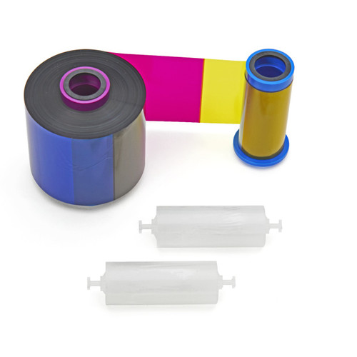 Zebra YMCKO Colors Ribbon | For ZXP7 Card Printers | Case of 1 Roll - 750 Images Per Roll | 800077-742-ROLL