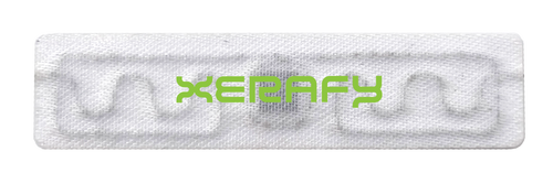 Xerafy TEX TRAK UHF RFID Laundry Tag | 50 mm x 12 mm | NXP UCODE 9xe | X5012-GL010-U9xe/X5012-GL011-U9xe