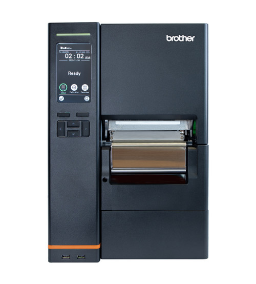 Brother Titan Heavy-Duty Thermal Transfer Industrial Barcode Label Printer | With Full Roll Rewinder