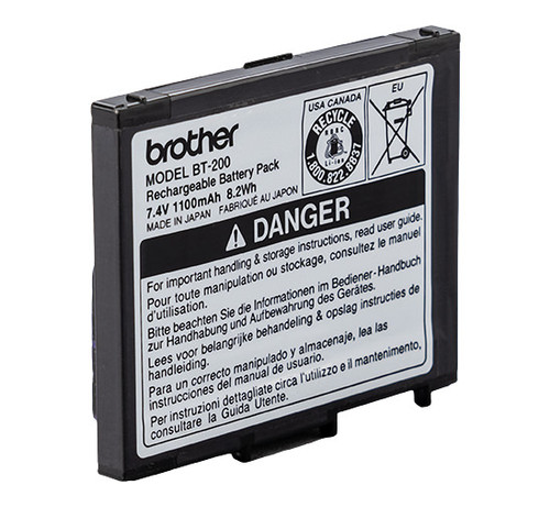 Brother Replacement Li-ion Battery | For MW-260 Devices | atlasRFIDstore