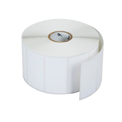 Brother 2" x 1" Premium Direct Thermal Labels | For RuggedJet Printers | Case of 36 Rolls - 210 Labels per Roll | RDR01U1