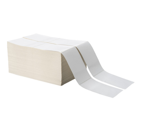 Brother 4" x 6" Premium Direct Thermal Fanfold Paper Labels | For Titan & Desktop Printers | Case of 2 Stacks - 2,000 Labels per Stack | BDS1A152102F