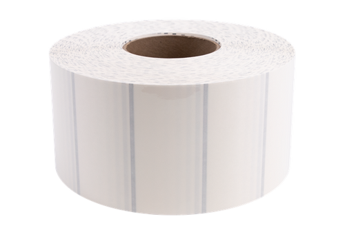 Brother 4" x 2" Synthetic Polyester Clear Label | For Titan Printers | Case of 4 Rolls - 3,290 Labels per Roll | BET1B051102