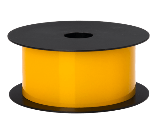 Brother 2" x 75' Thermal Transfer Safety Grade Reflective Continuous Yellow Label | For Titan & Desktop Printers | Case of 1 Roll | BMSLT201SGRF