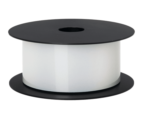 Brother 2" x 75' Thermal Transfer Safety Grade Reflective Continuous White Label | For Titan & Desktop Printers | Case of 1 Roll | BMSLT202SGRF