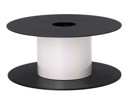 Brother 1" x 2" White Vinyl Thermal Transfer Label | For Titan & Desktop Printers | Case of 1 Roll - 250 Labels per Roll | BMSLT21BNK