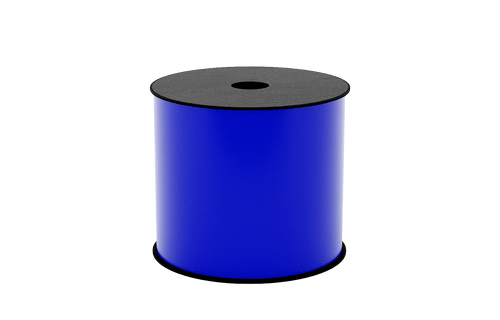 Brother 4" x 150' Continuous Vinyl Blue Thermal Transfer Label | For Titan & Desktop Printers | Case of 1 Roll | BMSLT407