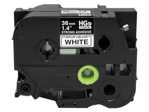 Brother 1.4" x 26.2' Extra-Strength Adhesive Laminated Tape | For P-Touch Printers | Case of 5 Rolls | HGeS2615PK