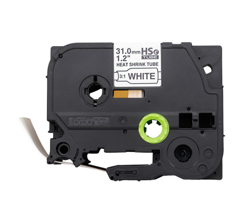 Brother 1.2" x 4.9' Heat Shrink Tube | For P-Touch Printers | Case of 6 Rolls | HSe261E