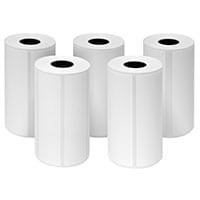 Brother 2.25" x 1.25" Premium Direct Thermal Paper Label | For Titan & Desktop Printers | Case of 8 Rolls - 1,920 Labels per Roll | RD011U1U
