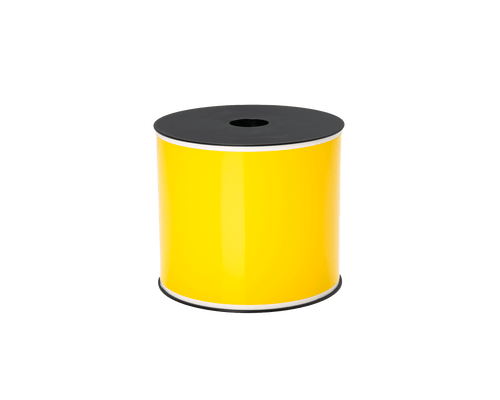 Brother 4" x 150' Thermal Transfer Continuous Vinyl Yellow Label | For Titan & Desktop Printers | Case of 1 Roll | BMSLTMIL401