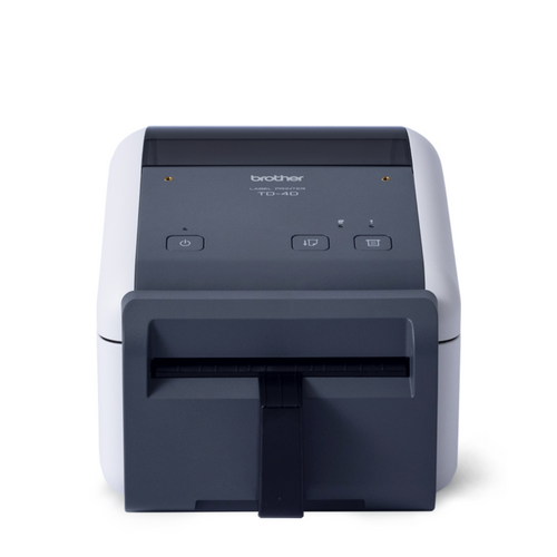 Brother TD-4000 Linerless Direct Thermal Desktop Barcode Label Printer | TD4420DNFC/TD4550DNWBFC
