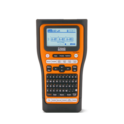 Brother P-Touch Edge 560 Industrial Handheld Labeling Printer | PTE560BTVP/PTE560BTBP