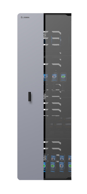 Zebra Replacement Door Kit | For Extreme Guardian Cabinets | CS-CAB-EXT5-DRK-N