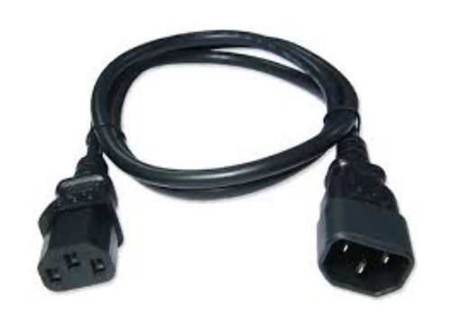Zebra Cradle 1 m AC Line Cord | For Large, X-Large, & Extreme Guardian Cabinets | CS-CAB-NA-IEC-L