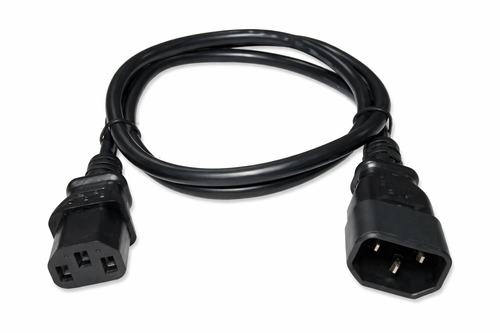 Zebra Cradle 1 m AC Line Cord | For Large, X-Large, & Extreme Guardian Cabinets | CS-CAB-NA-IEC-L