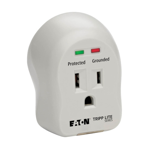 Eaton Tripp Lite SPIKECUBE 600 Joules 1-Outlet Surge Protector | Direct Plug-In | SPIKECUBE