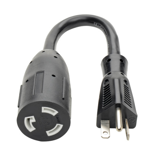 Eaton Tripp Lite P044-06I 20A 8.66 in. Power Cord Adapter | L5-20R to 5-20P | P044-06I
