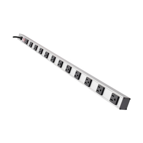 Eaton Tripp Lite PS2408RA 8-Outlet 15A Power Strip 24-inch