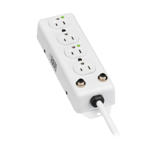 Eaton Tripp Lite PS-402-HG-OEM 15A 4-Outlet Medical-Grade Power Strip | UL 1363A, Antimicrobial, 2 ft. Cord | PS-402-HG-OEM