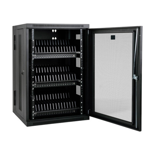 Eaton Tripp Lite CS48USB 48-Port 2.4A Multi-Device Charging Station | Black Stationary Cabinet | CS48USB