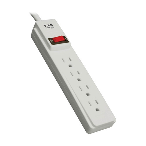 Power It! PS410 4-Outlet 1800W 15A Power Strip 10 ft Cord | PS410