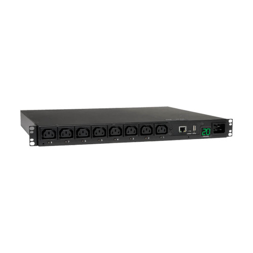 Eaton Tripp Lite PDUMH20HVNET 16A Switched PDU | 8 C13 Outlets | 1U Rack-Mount
 | PDUMH20HVNET