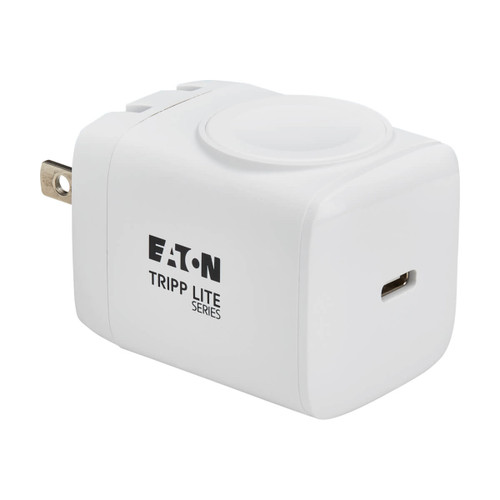 Eaton Tripp Lite U280MS-2N1-WH2 30W USB-C Wall Charger | MFi Certified White
 | U280MS-2N1-WH2