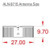 Alien Glint RFID White Wet Inlay (ALN-9715, Higgs-4)| ALN-9715-WRW