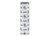 Zebra 2.52" x 243' 3200 Desktop Wax/Resin Ribbon | Case of 12 Rolls | 03200GS06407-CASE