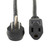 Eaton Tripp Lite P024-001-13A15D 1 ft Black Power Extension Cord | P024-001-13A15D