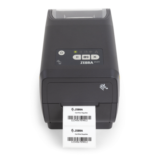 Zebra ZD411T Thermal Transfer Desktop Barcode Label Printer | Atlas RFID