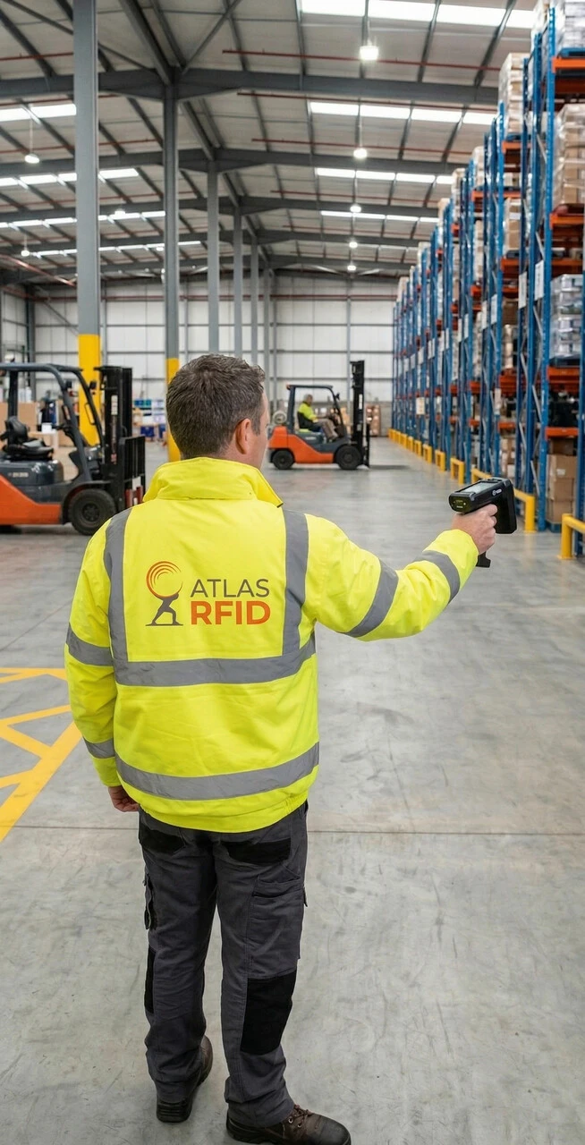 Zebra Exoskeleton with Hand Strap | For TC5X | Atlas RFID