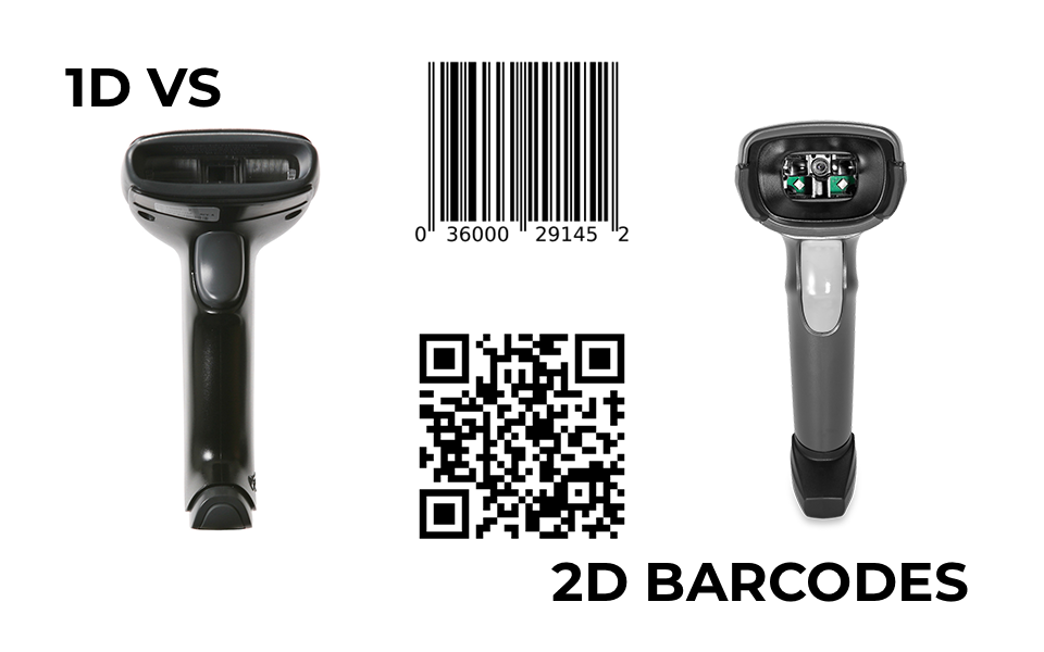  1D vs. 2D Barcode Scanners: What You Need to Know