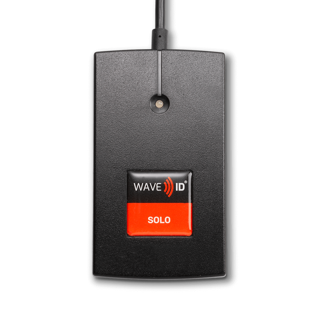 rf IDEAS WAVE ID Solo Keystroke V2 LEGIC Secure Segment Black USB