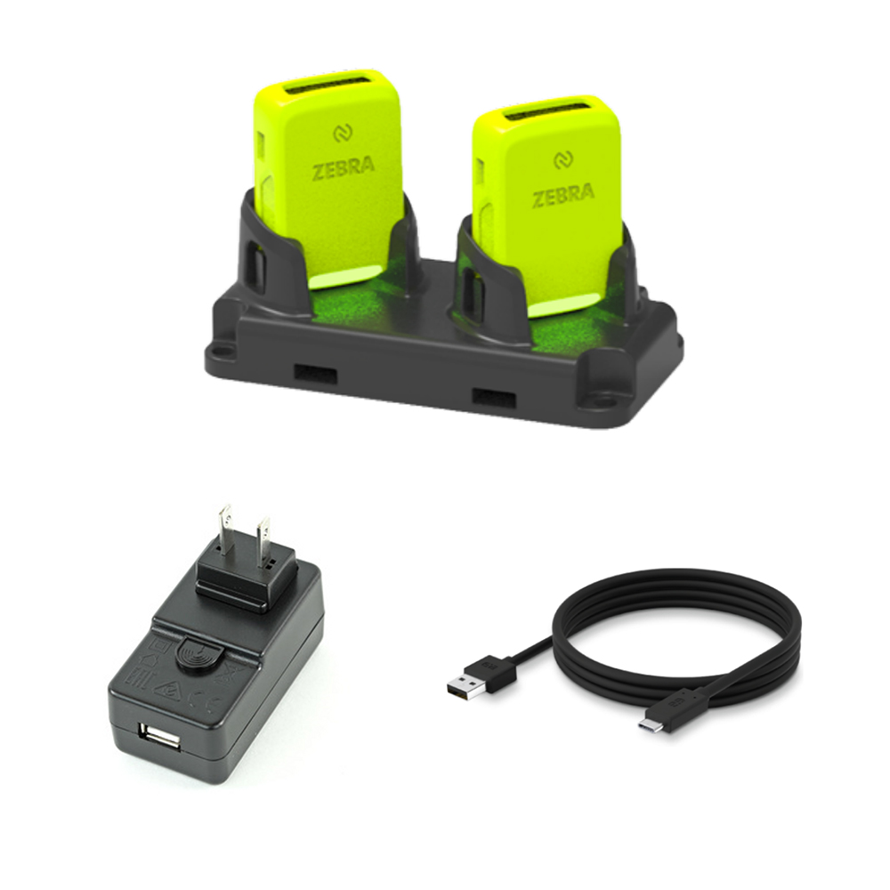Zebra 2-Slot Charger Kit | For RS2100 | Atlas RFID