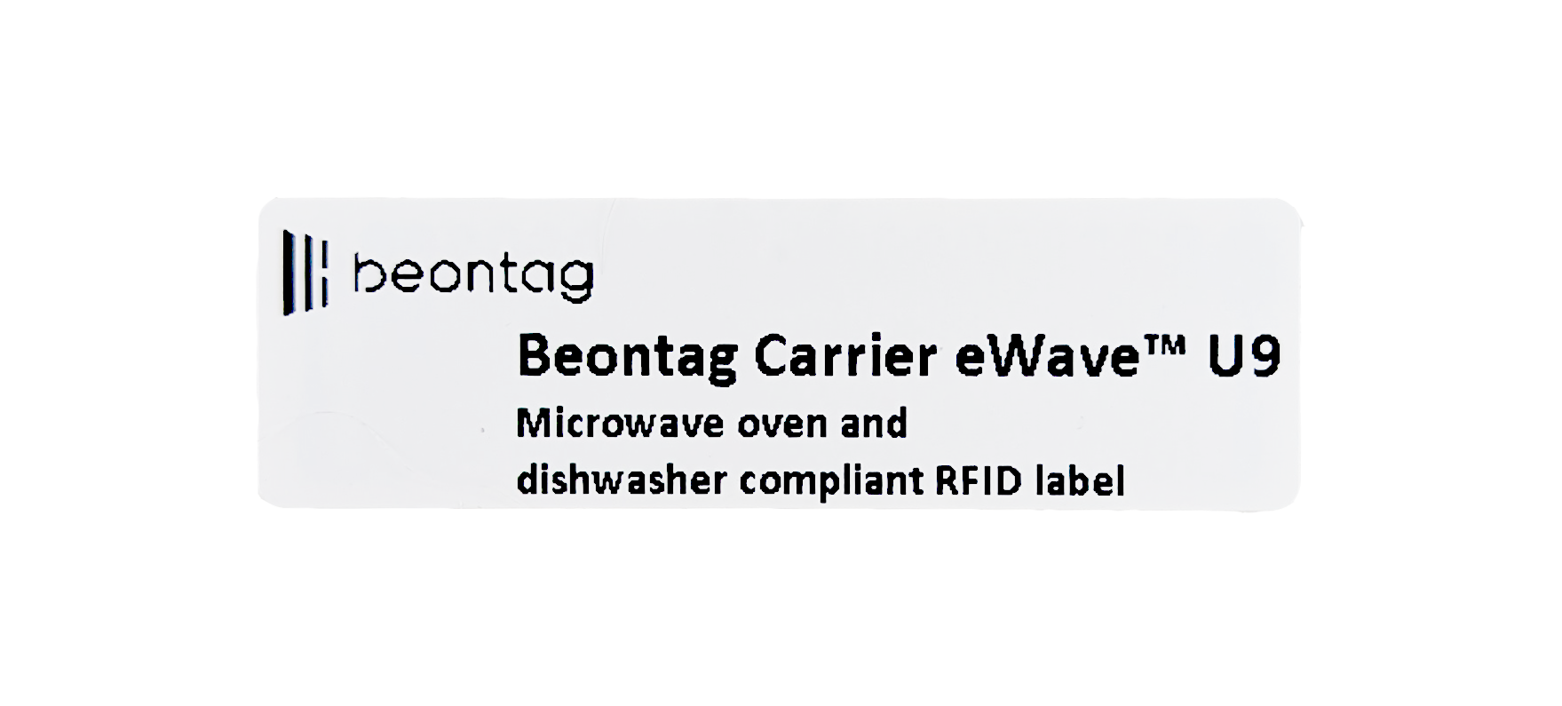 Beontag Carrier eWave RFID Label | NXP UCODE 9 | Atlas RFID