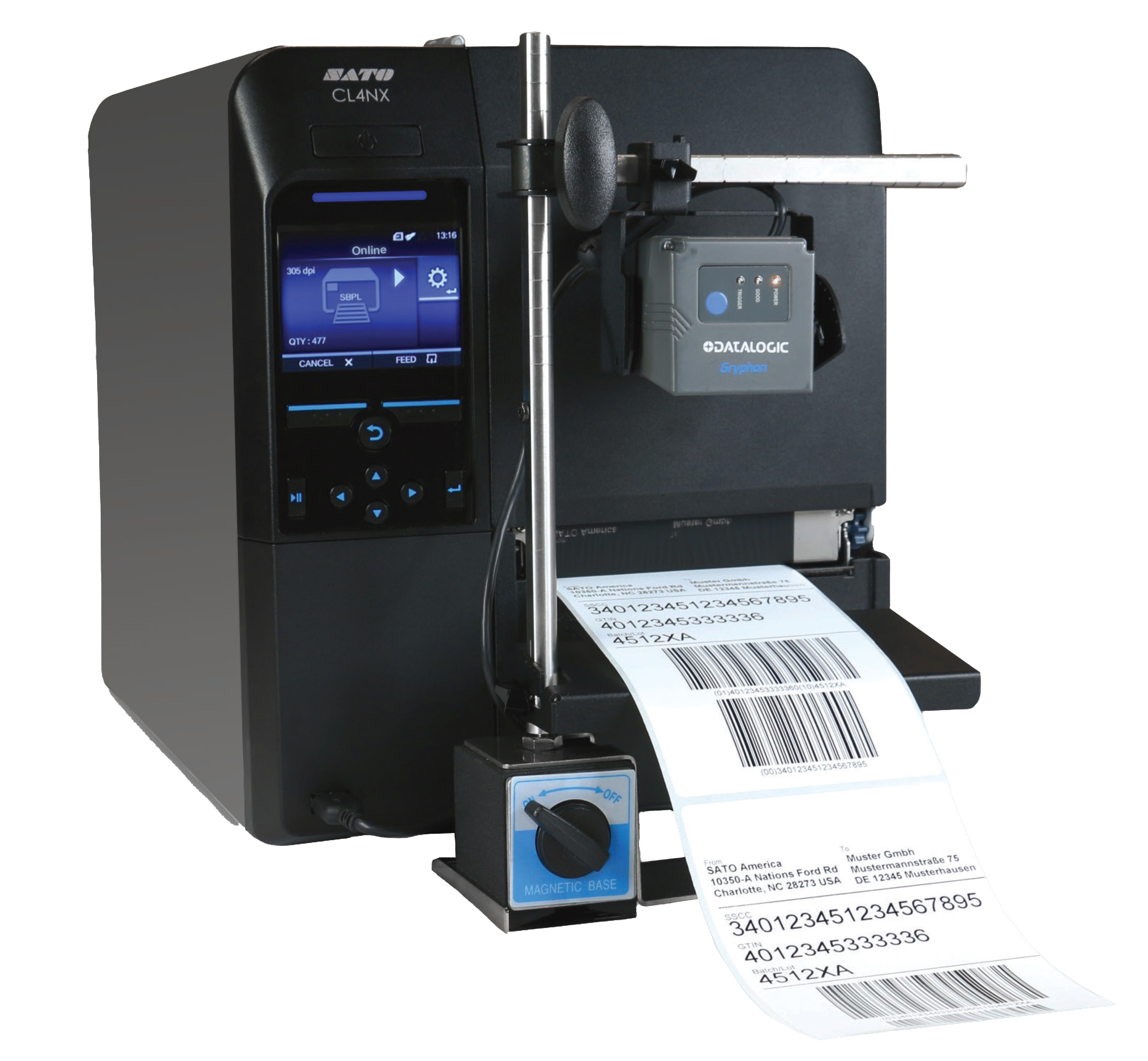 Satoko様 確認用ページ SATO Barcode Validator Kit | For SATO CLNX Plus Printers