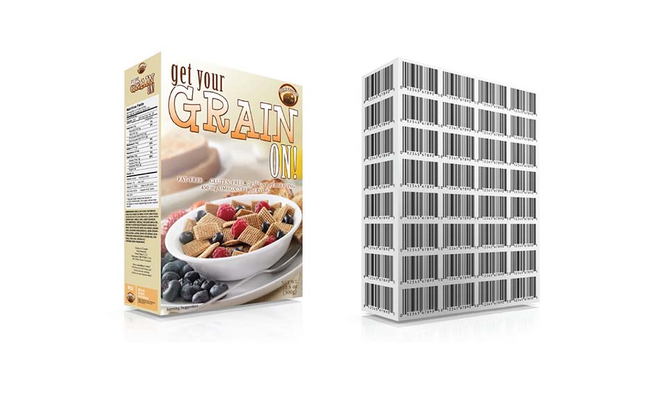 cereal box barcode