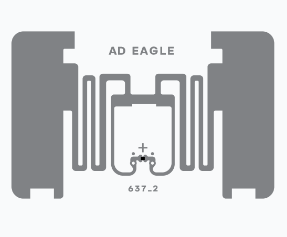 Avery Dennison Smartrac Eagle RFID Paper Tag | NXP UCODE 9 | Atlas