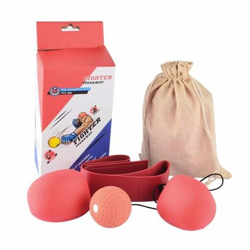 Color: Teenager - Head-Mounted Boxing Speed ball
