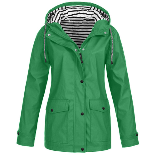 Color: Green, Size: 2XL - Jacket Three-In-One Two-Piece Outdoor Mountaineering Suit Waterproof Jack
