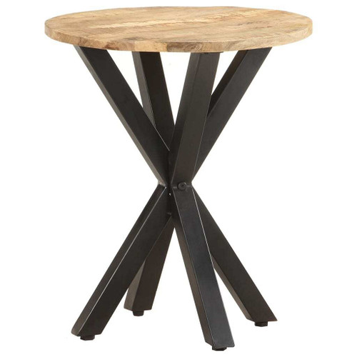 Side Table Natural Wood Solid Mango Wood Durable Side Table A949-320656