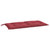 vidaXL Garden Bench Cushions 2pcs Wine Red 39.4"x19.7"x2.8" Oxford Fabric